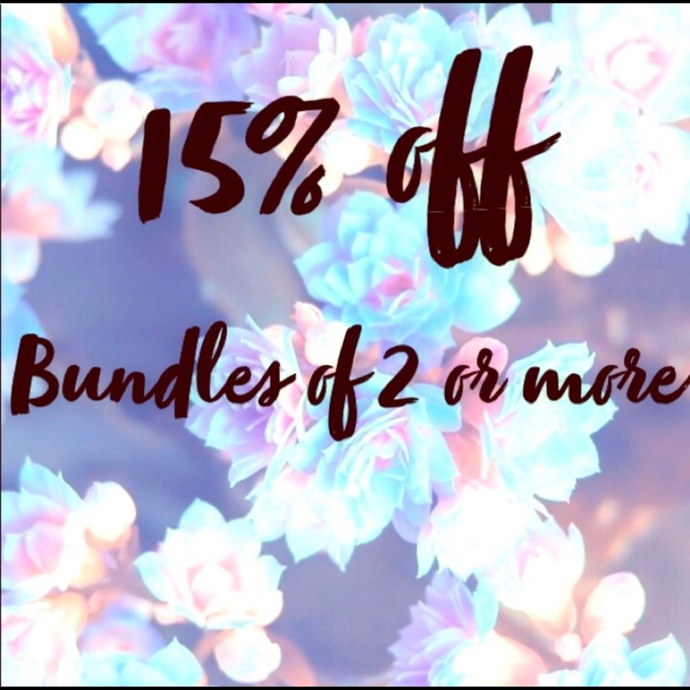 Buying in bundles saves you money